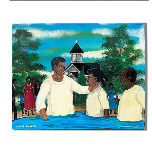 Richard E Roebuck 20x16 Baptism Day WP4251